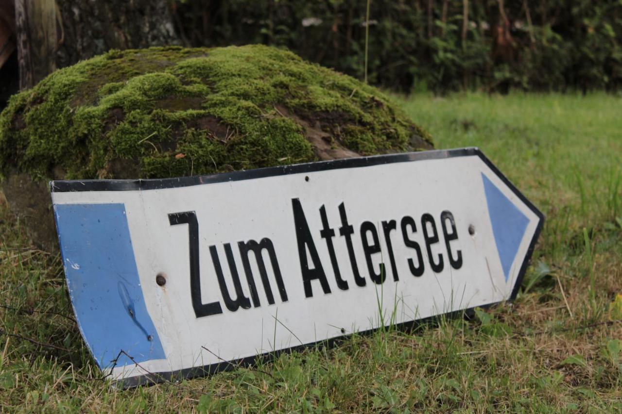 Ferienwohnungen Zum Attersee Lenzing Eksteriør bilde