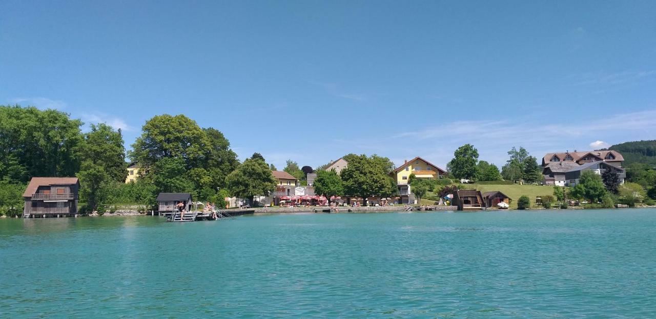 Ferienwohnungen Zum Attersee Lenzing Eksteriør bilde